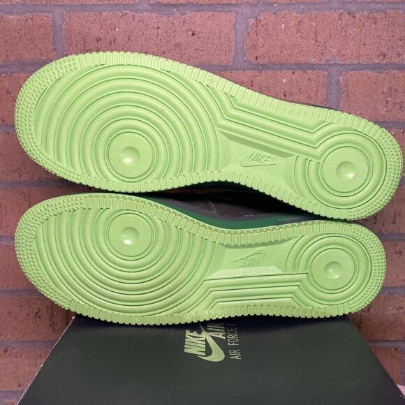 Nike Air Force 1 Supreme Max Air '07 Sample Dark Army SZ 10.5 316666-333 NWB - Picture 5 of 16